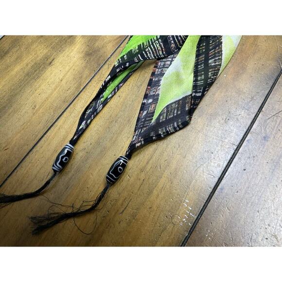 Dilemma By DunShroff Silk Art to Wear Hand Painted Poncho Top OS Silk - Picture 2 of 16